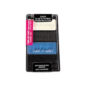 Wet n Wild Fly Me To The Moon Color Icon Eyeshadow Trio Goth Discontinued NWT